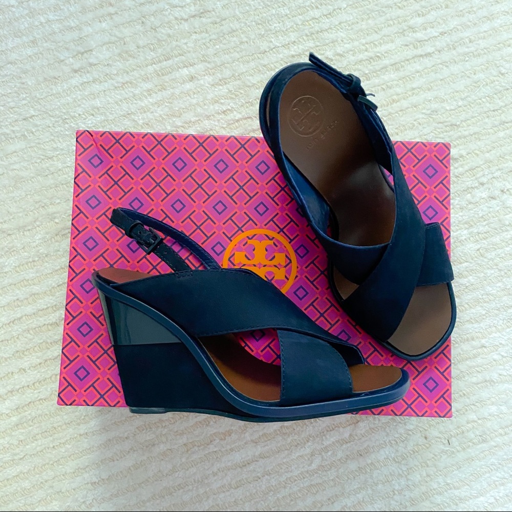 NWT Tory Burch Gabrielle wedge sandal - Picture 12 of 12